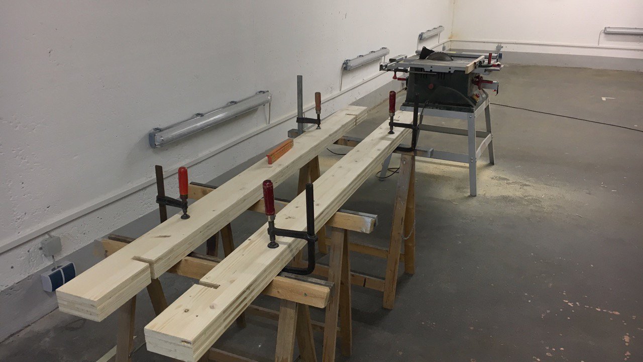 Bilder Anlage Mühlheim - Rahmenbau