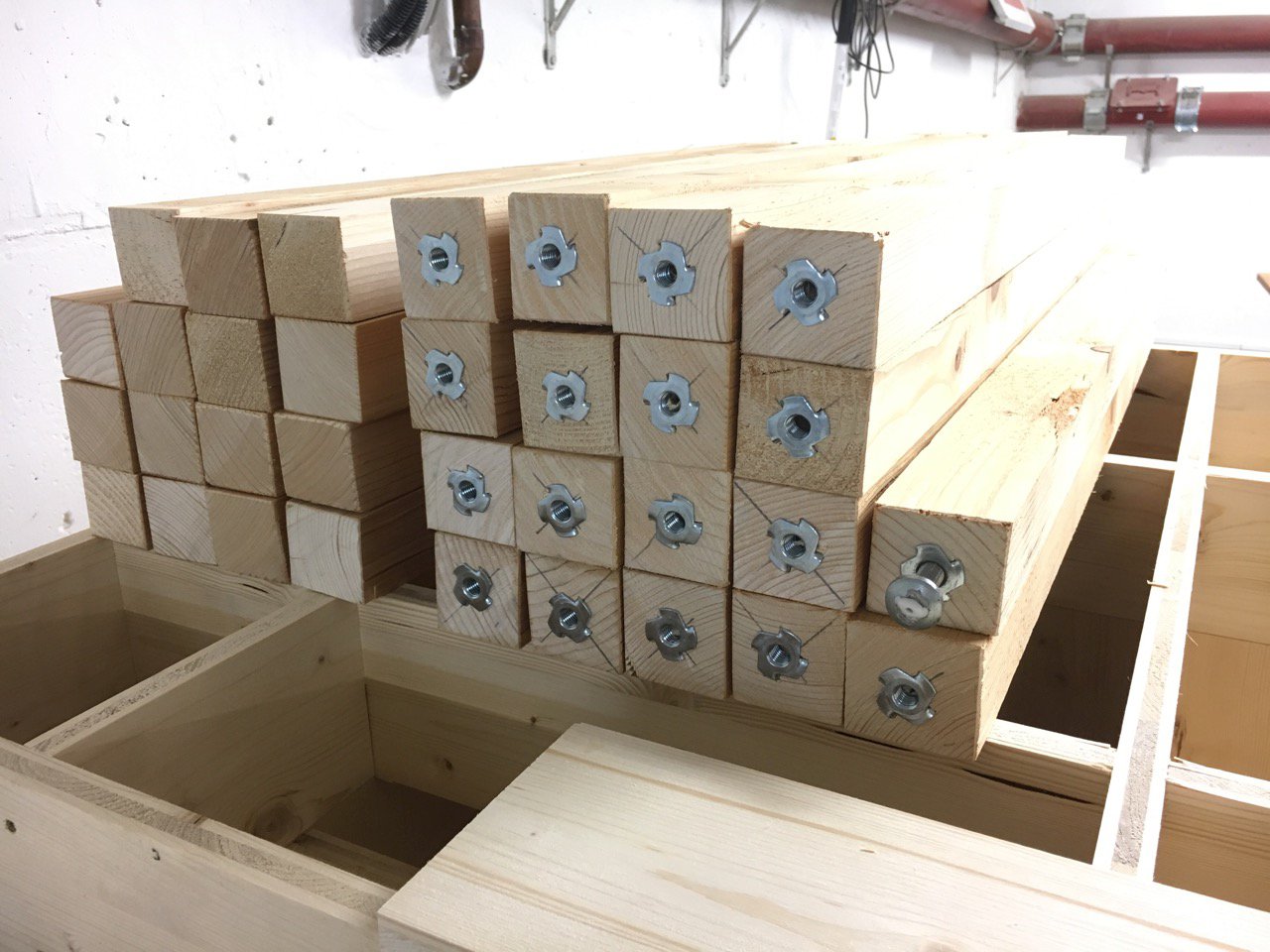 Bilder Anlage Mühlheim - Rahmenbau