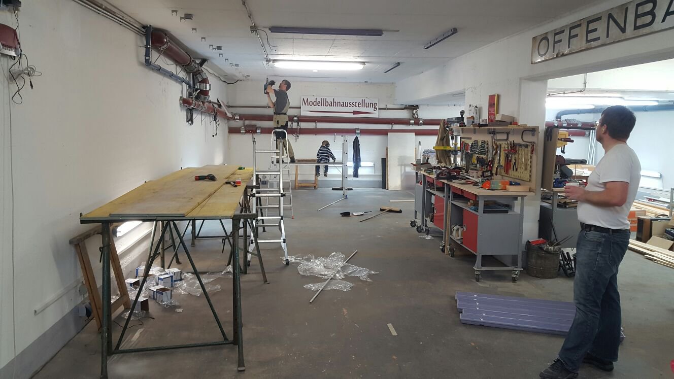 Bilder Anlage Mühlheim - Rahmenbau