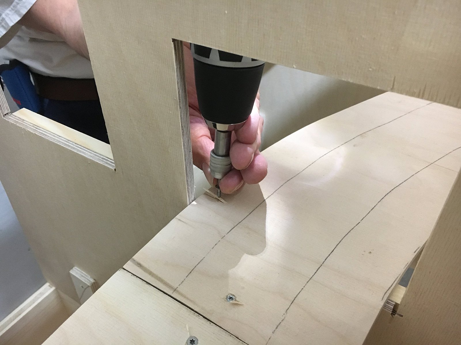 Bilder Anlage Mühlheim - Spantenbau
