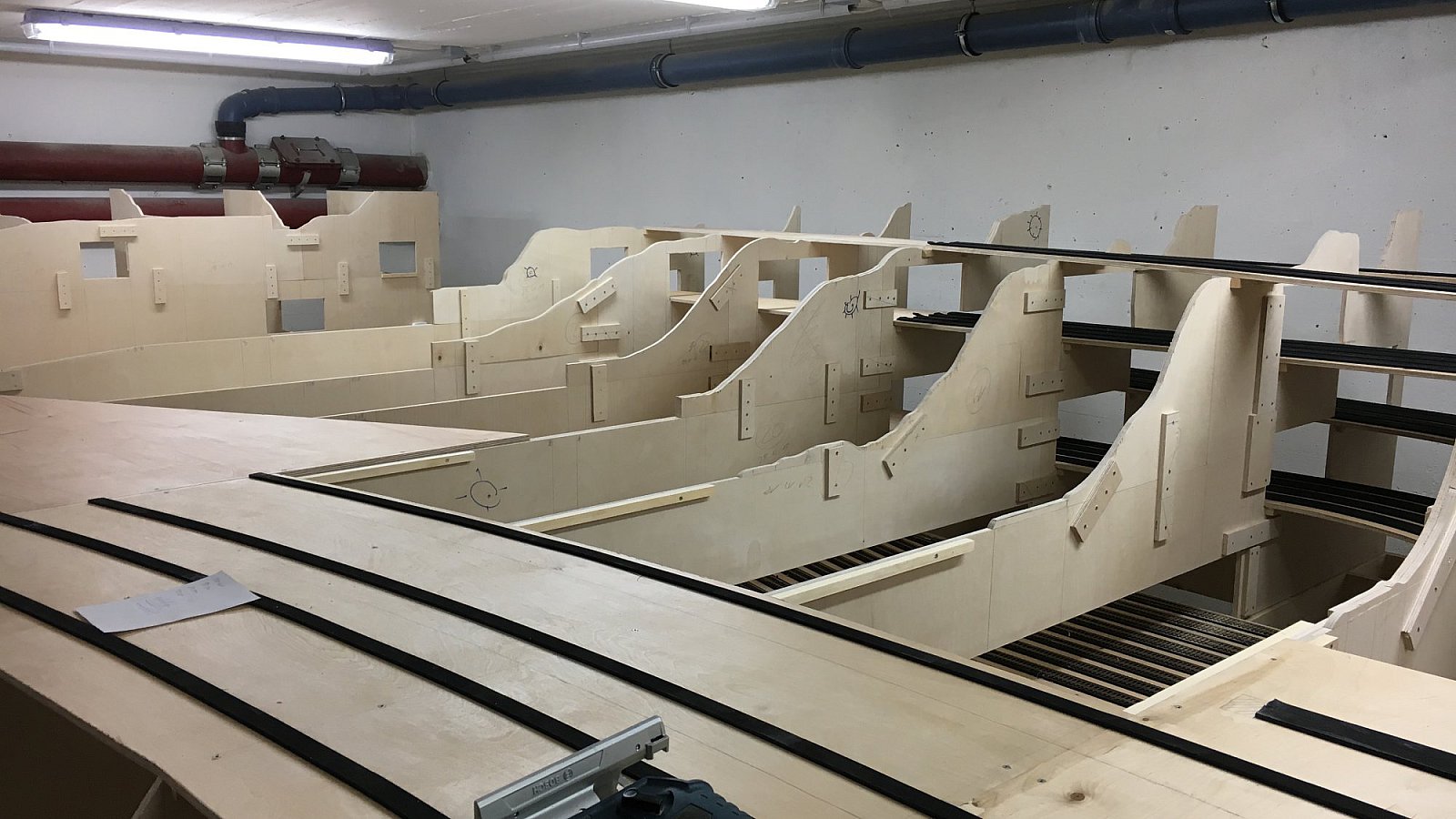 Bilder Anlage Mühlheim - Gleisbau