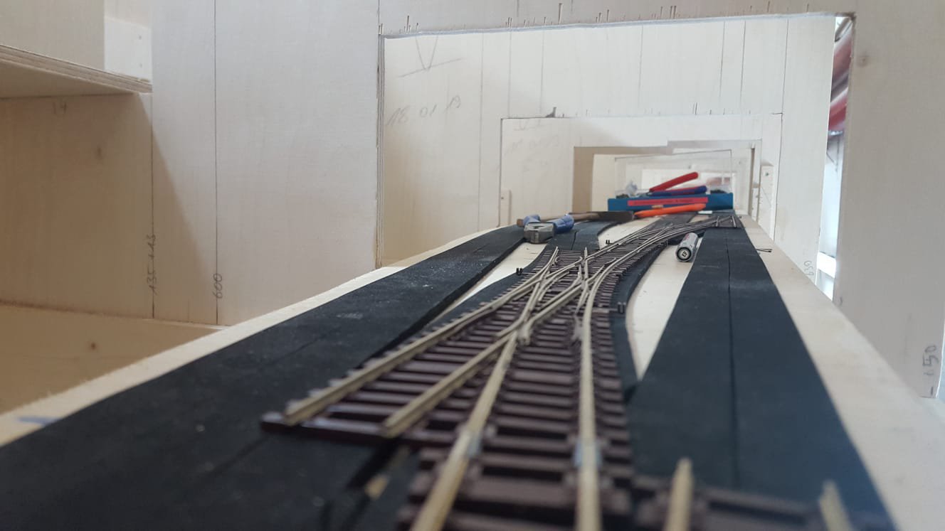 Bilder Anlage Mühlheim - Gleisbau